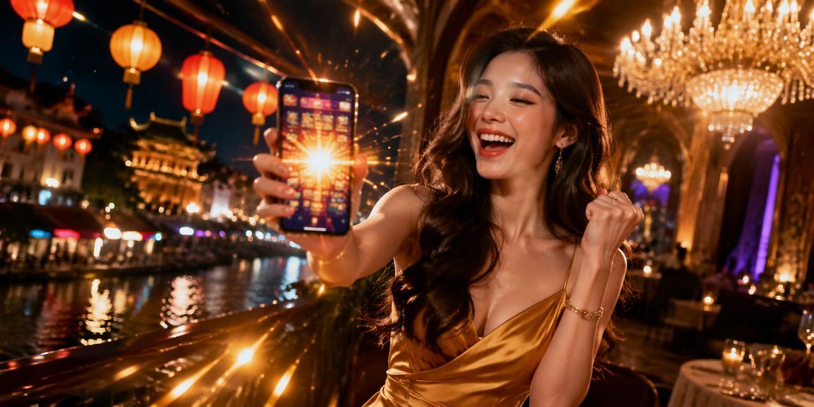 Người dùng đọc phân tích bóng đá trên điện thoại tại chợ đêm Huế
